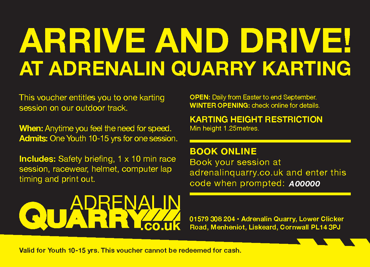 Family Karting - Youth - £10.00